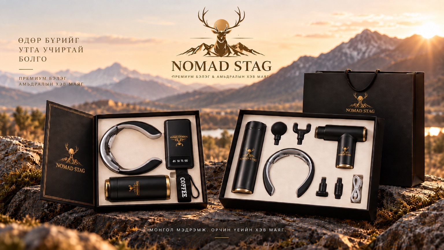 NOMAD STAG — өдөр бүрийг утга учиртай болго