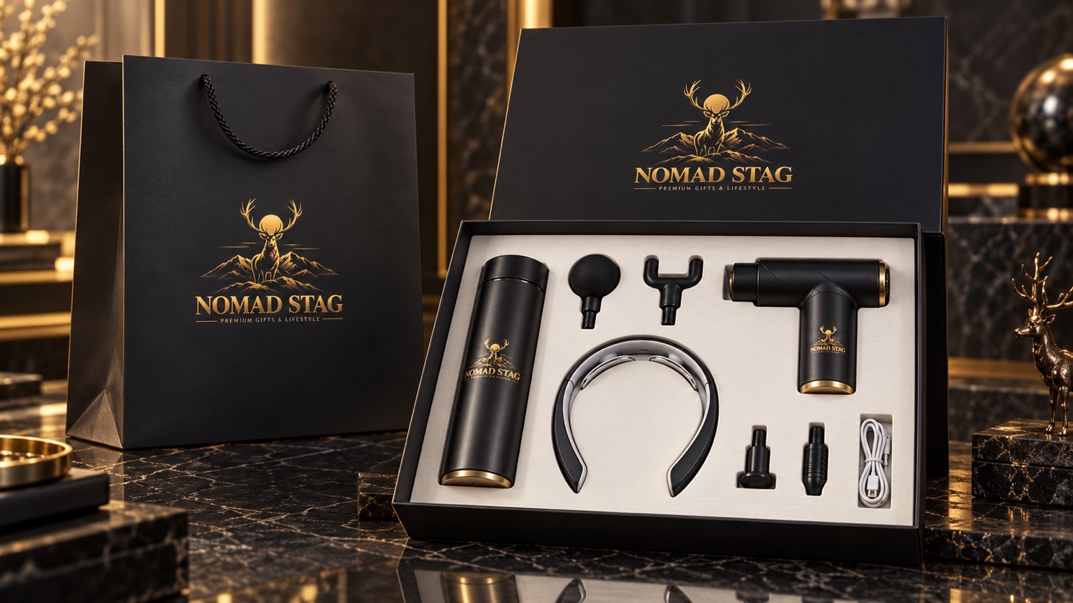 NOMAD STAG branding